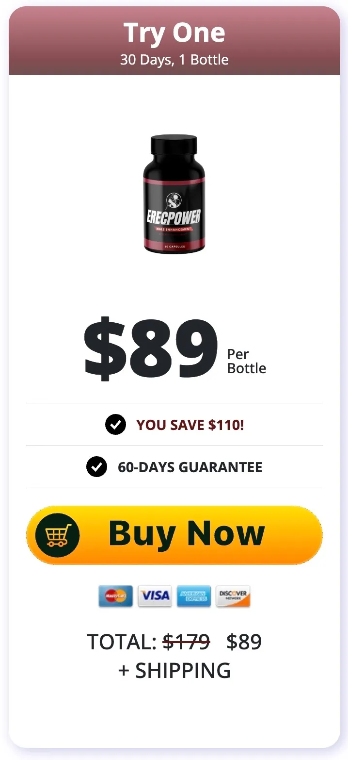 ErecBoost 1 Bottle